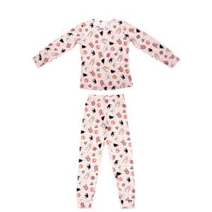 Custom Printing Kids Bamboo Pajama Set $8.5